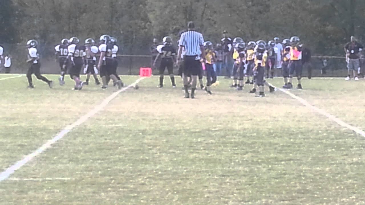 D.H 10u Football 10/5/13 laurel field YouTube