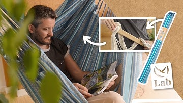 Assembler ta chaise-hamac, explication pas à pas | LA SIESTA Lab