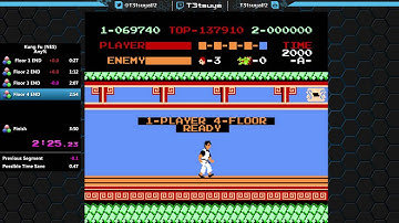 Kung Fu NES Speedrun - 3:48.5