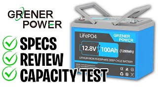 Will the CHEAPEST Mini Lithium Battery on Amazon Hold Up? | 100Ah Grener Power Review | Trolling