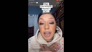 Olga Live 9\/29\/25 Round 2 part 1