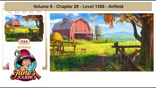 June's Journey - Volume 6 - Chapter 29 - Level 1366 - Airfield (Complete Gameplay, in order)