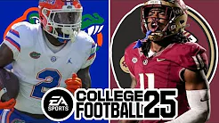 Florida at Florida State - Week 14 Simulation (EA College Football 25) thumbnail