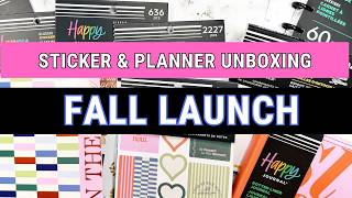 Unboxing & Flip Thru | Happy Planner Fall Launch!