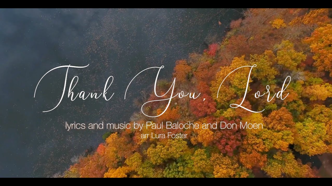 Tonton "Thank You, Lord" Lyric Video di YouTube