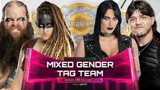 WWE 2K23 - Mixed Gender Tag Team Match - Ivar Valhalla VS Dominik Mysterio Rhea Ripley