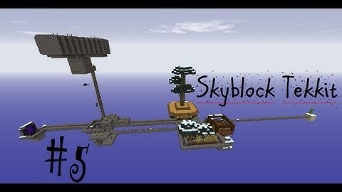 Minecraft Lets Play, SkyBlock Tekkit Part 5 "The Final Island"