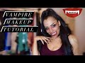 VAMPIRE MAKEUP TUTORIAL: Halloween Edition! 🎃 | ELIA CANTU