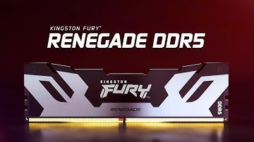 Kingston FURY Renegade DDR5 Memory – speeds up to 6400MT/s