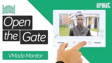 How to Open the Gate - Urmet VModo Handsfree Monitor