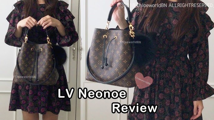 LOUIS VUITTON NEONOE MM & BB COMPARISON! WFIMB AND GIVEAWAY TIME 