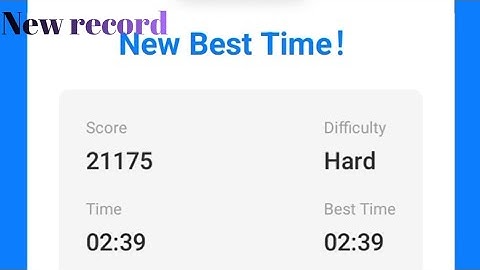Sudoku hard level|my new record|sudoku pro gaming