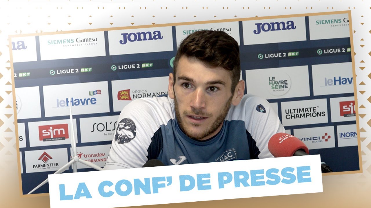 💬 Avant Bastia - HAC, interview de Gautier Lloris - YouTube