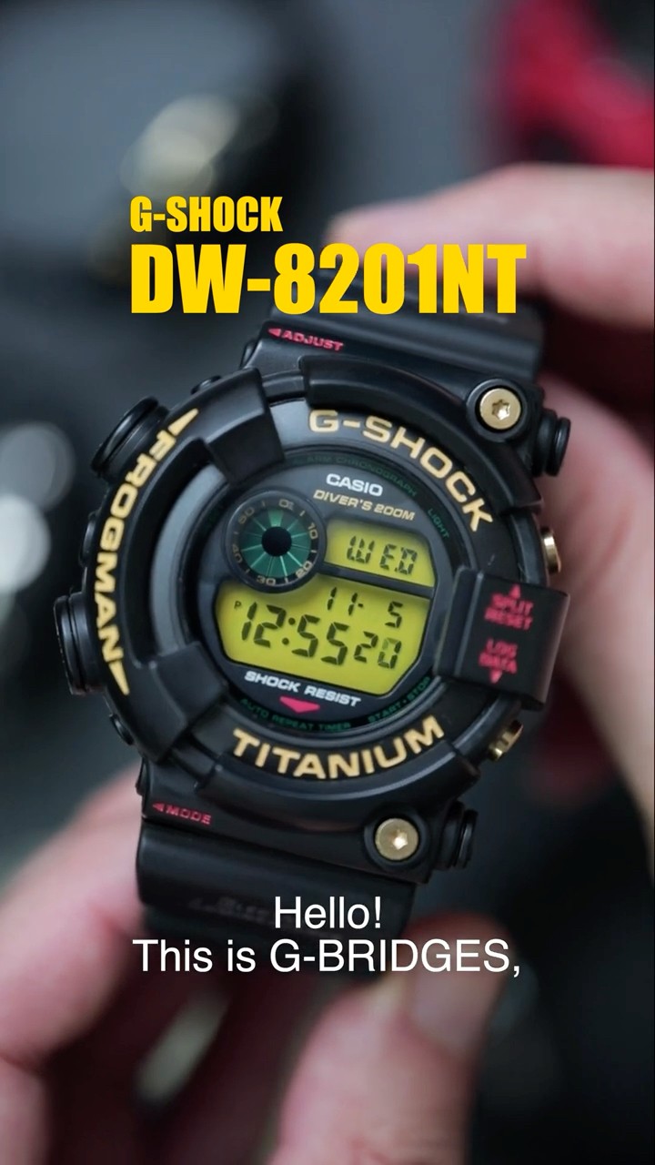 Frogman's 7th anniversary model! G-SHOCK 