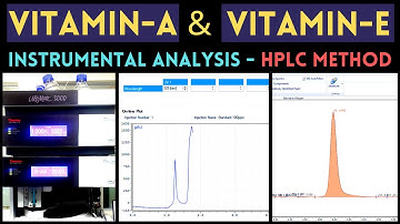 Vitamin-A & Vitamin-E Analysis Using HPLC_Part-2 (Instrumental Analysis)