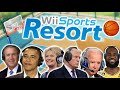US Presidents Play Wii Sports Basketball ft. Lebron
