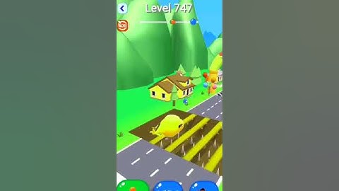 3D shape-shifting#runing#car game level=747#shorts #video