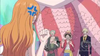 One Piece Funny Scene - Nami Wants The Treasure [ENG SUB]