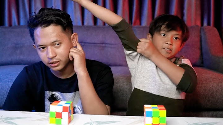 Diwan dan Ka Fikri Tanding Rubik