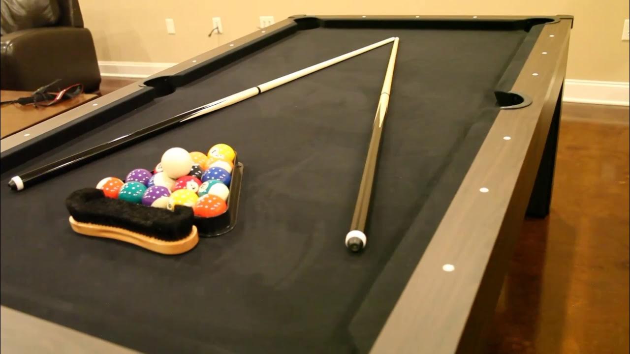 New York Nights Convertible Dinning Room Pool Table YouTube