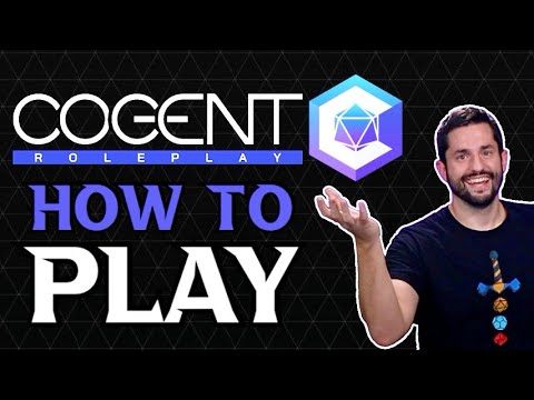 NEW Tabletop Roleplaying Game | How to Play Cogent Roleplay