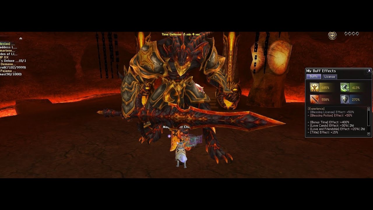 Atlantica Online 2025 Surt's 220 millones de daño