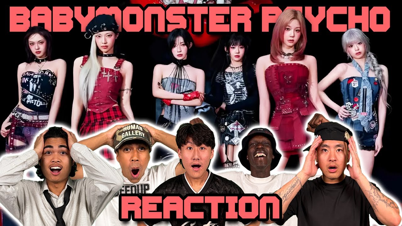 OUR FIRST TIME WATCHING BABYMONSTER PSYCHO!