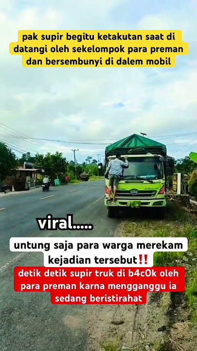 Luckily the residents recorded the incident‼️