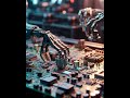 AI Robots Building the Future of Microchips 🤖⚡ #AI #Robotics #Microchips #FutureTech #Technolog