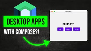 How to Make a Stop Watch With Compose Desktop screenshot 5