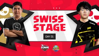 Clashmstrs Gold: Swiss Stage - Day 1 | Clash Of Clans | #Clashworlds