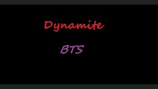 Dynamite BTS (Lyrics Video) Mp4