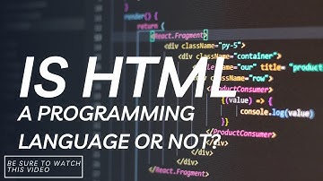 Uncovering the Truth Behind HTML: Is It Really a Programming Language? ( @Frex-IQ )