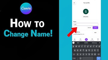How to Change Name on Canva [NEW]