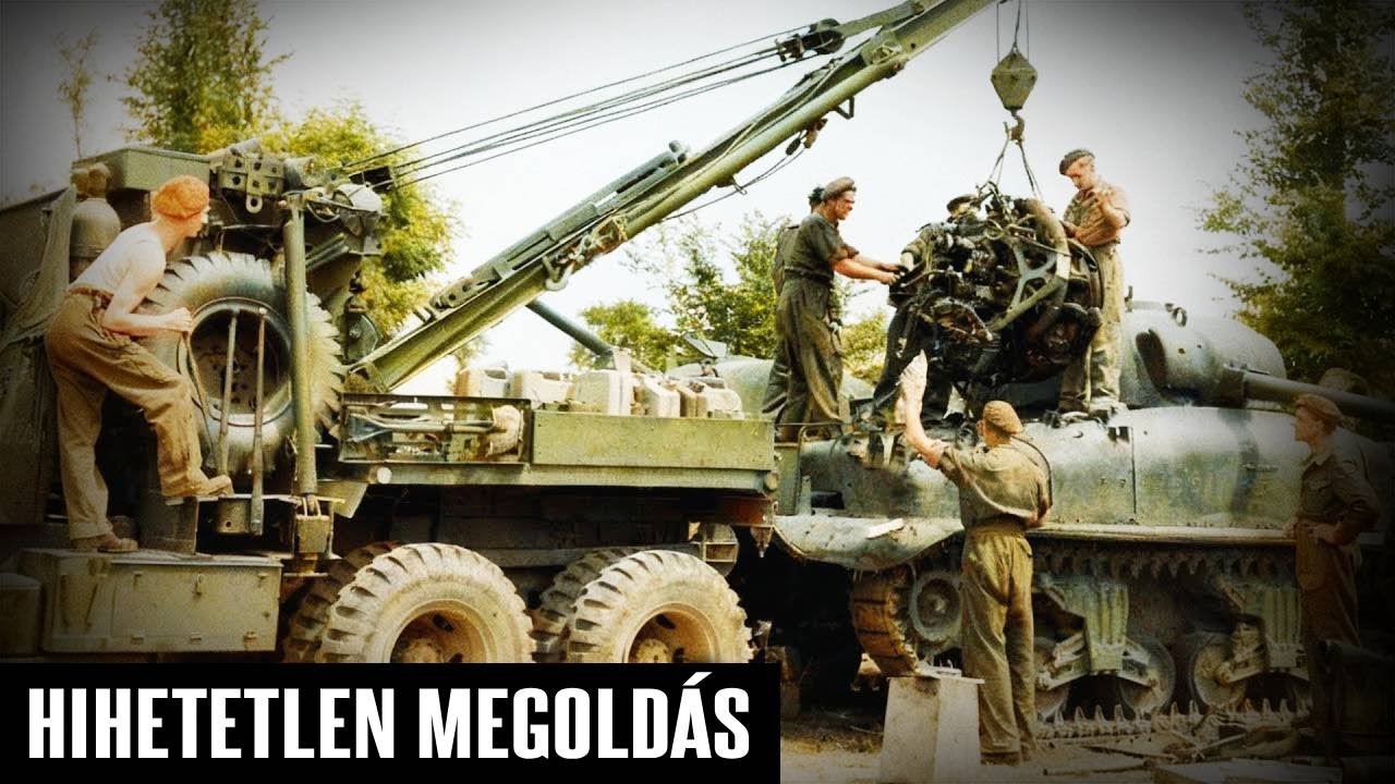 Miért tettek az amerikaiak repülőgép-motort a tankokba?