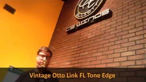 Tenor saxophone Mouthpiece Comparison: Otto Link Florida Tone Edge & CE Winds "The Sig"