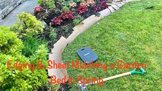 Edging & Sheet Mulching