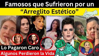 Famosos que Sufrieron Consecuencias Terribles Después de un Arreglito Estético