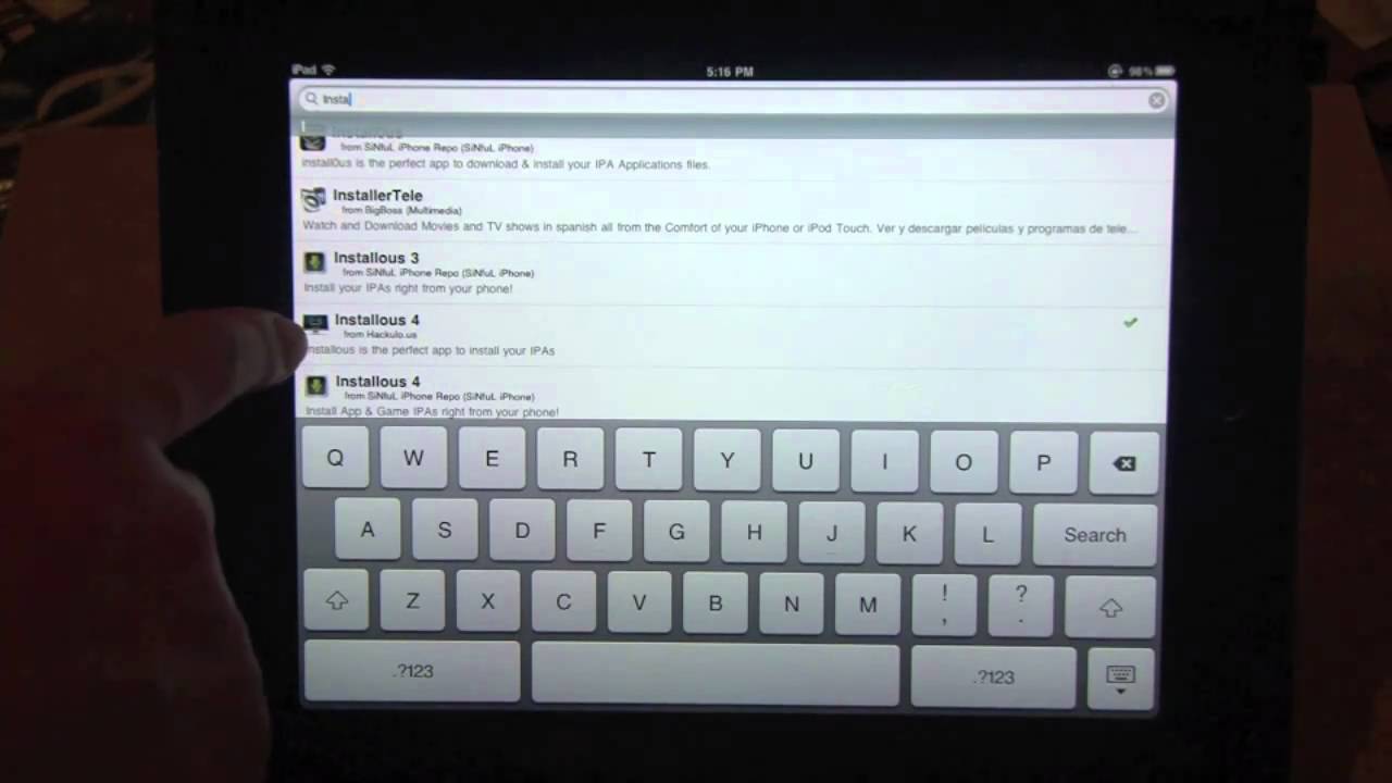 How to get Installous for iPad - YouTube