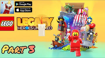 OFFICIER PRIMO NEW HERO | LEGO® Legacy Heroes Unboxed | Part 3 Gameplay 2024 | (iOS, Android)