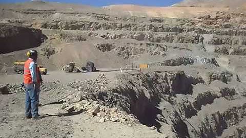 Pexgol Open Pit Dewatering line Installation