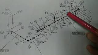 How to read piping isometric drawing Stub IN & Stub ON and wire template bend