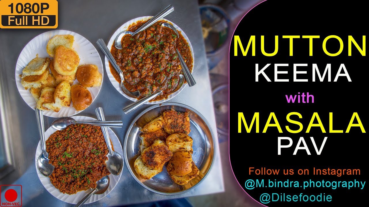 Mutton Keema With Masala Pav At Bajarang Hotel, Jaripatka | Karan Dua | Dilsefoodie Official