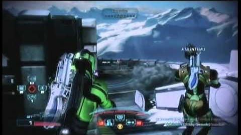 Mass Effect 3 Multiplayer Demo Playthrough  W/Commentary