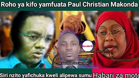 Roho ya kifo yamfuata Paul Christian Makonda/Siri nzito yafichuka kweli alipewa sumu