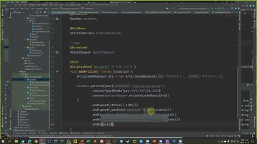 SpringBoot Web MVC 테스트로 Controller 테스트 하기