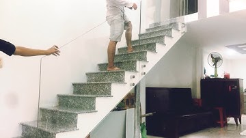 Hướng dẫn cách làm kính cầu thang đẹp và sang trọng