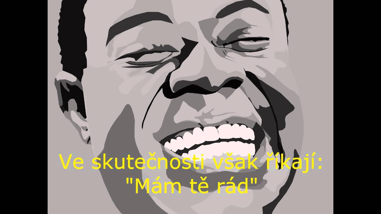 Louis Armstrong - What a Wonderful World (český překlad) HD - YouTube