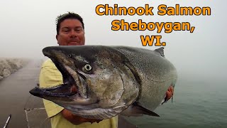 Sheboygan Fishing Guy. North Pier, July 24, 2016