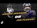 Ravens QB1: Lamar Jackson or Joe Flacco? | PFF